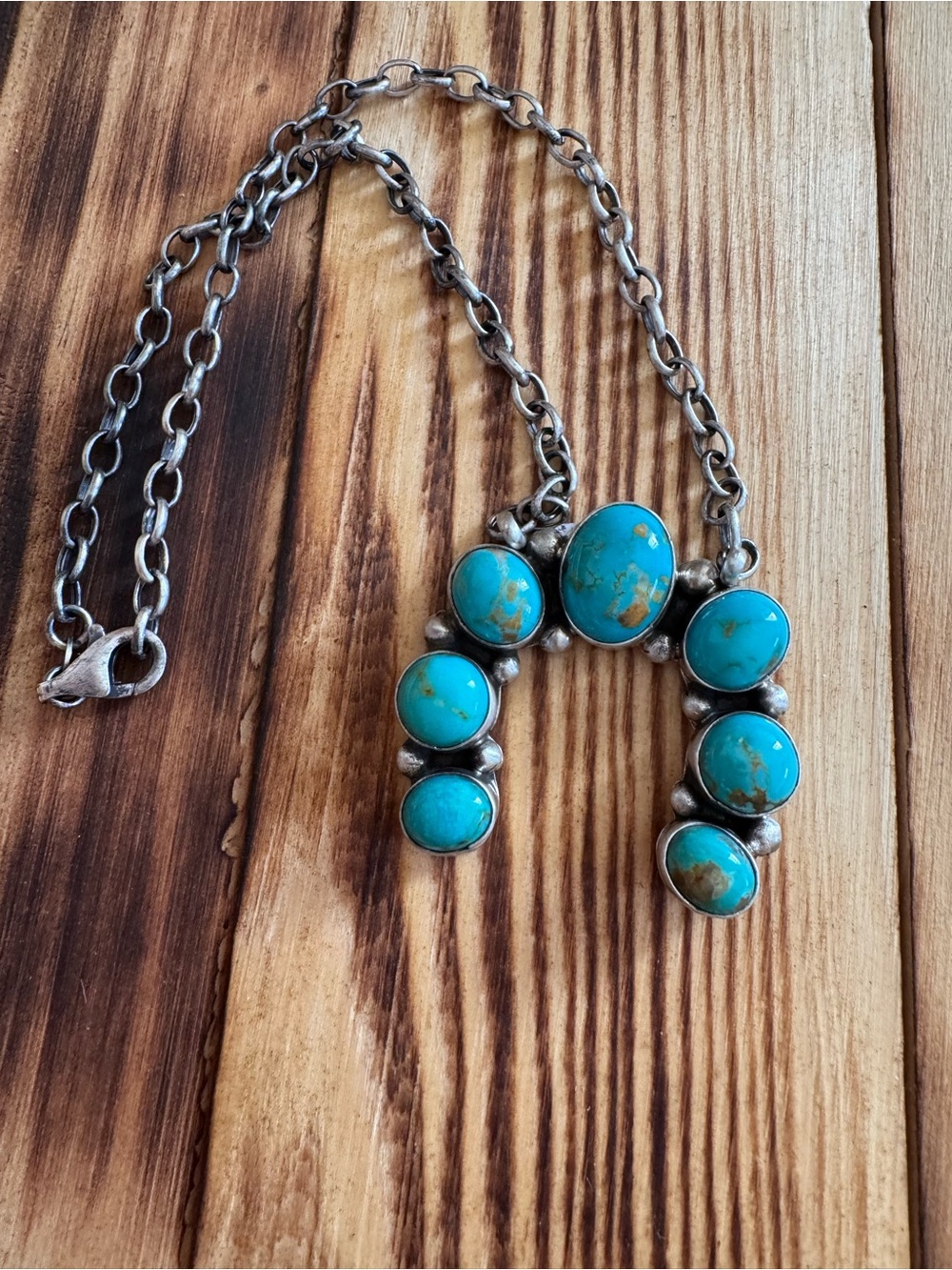 Augustine Largo Turquoise Naja Necklace